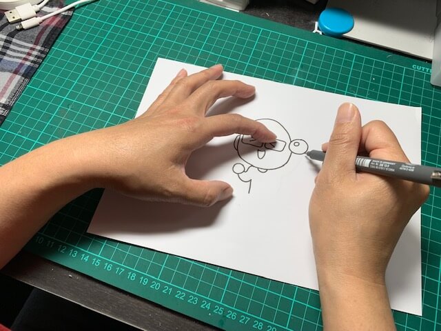 手描きイラストからアプリを使ってsnsアイコンを作ってみよう Iphone Ipad編 聖一朗の やってブログ