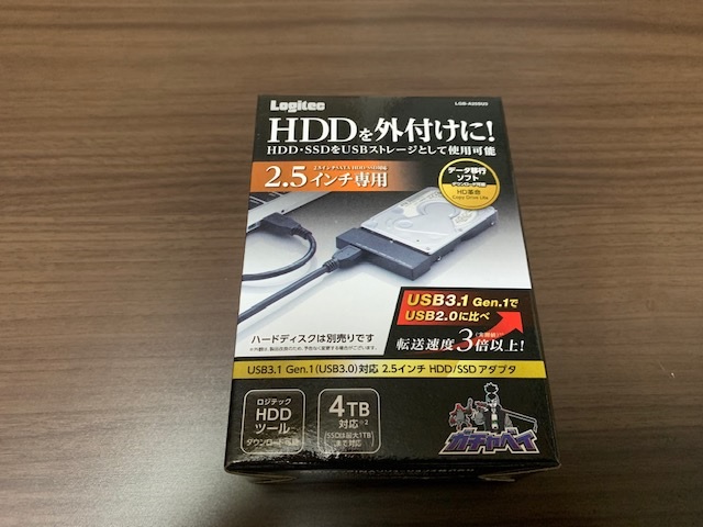 HDD外付けアダプタ